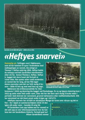 Hefteys snarvei