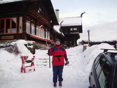 En flott duplo - skitur fra Frognerseteren med middag etterpå